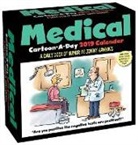 Jonny Hawkins, Hawkins Jonny - Medical Cartoon-a-day 2019 Calendar