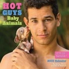 Audrey Khuner, Audrey/ Newman Khuner, Khuner Audrey, Carolyn Newman, Newman Carolyn - Hot Guys and Baby Animals 2019 Calendar