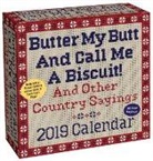 Gene Cheek, Gene Cheek, Allan Zullo, Allan/ Cheek Zullo, Zullo Allan - Butter My Butt and Call Me a Biscuit! 2019 Calendar