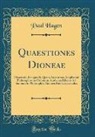 Paul Hagen - Quaestiones Dioneae