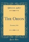 Unknown Author - The Orion