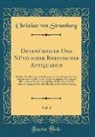 Christian von Stramburg - Denkwürdiger Und Nützlicher Rheinischer Antiquarius, Vol. 1
