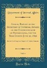 Department of Internal Affairs - Annual Report of the Secretary of Internal Affairs of the Commonwealth of Pennsylvania, for the Year Ending June 30, 1896, Vol. 4