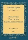 Unknown Author - Bibliothek Deutscher Canzelberedsamkeit, Vol. 3 (Classic Reprint)