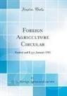 U. S. Foreign Agricultural Service - Foreign Agriculture Circular