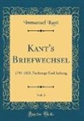 Immanuel Kant - Kant's Briefwechsel, Vol. 3