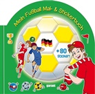 Gustavo Berardo, garant Verlag GmbH, garan Verlag GmbH - Mein Fußball Mal- und Stickerbuch