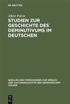 Albert Polzin - Studien zur Geschichte des Deminutivums im Deutschen