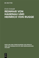 Erich Schmidt - Reinmar von Hagenau und Heinrich von Rugge