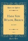 Hans von Bülow - Hans Von Bülow, Briefe, Vol. 1
