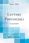 Dino Mantovani - Lettere Provinciali