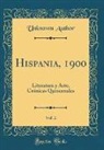 Unknown Author - Hispania, 1900, Vol. 2