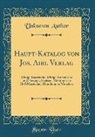 Unknown Author - Haupt-Katalog von Jos. Aibl Verlag