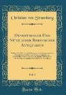 Christian von Stramburg - Denkwürdiger Und Nützlicher Rheinischer Antiquarius, Vol. 3