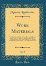 Maurice Rabinovitz - Work Materials, Vol. 45