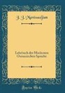 J. J. Manissadjian - Mürsid-I Lisan-Y `osmani