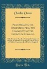 Charles Owen - Plain Reasons, for Dissenting From the Communion of the Church of England