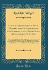 Rudolph Weigel - Catalog Mehrerer zum Theil Hinterlassener Sammlungen von Kupferstichen, Radirungen, Kupferwerken Etc. Etc
