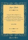 Marc Fitch - Index to Wills Proved in the Prerogative Court of Canterbury, and Now Preserved in the Principal Probate Registry, Somerset House, London, Vol. 12