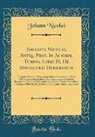 Johann Nicolai - Johannis Nicolai, Antiq. Prof. In Academ. Tubing. Libri IV, De Sepulchris Hebræorum