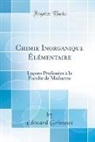Édouard Grimaux - Chimie Inorganique Élémentaire
