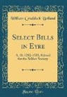 William Craddock Bolland - Select Bills in Eyre