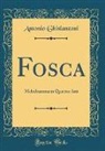Antonio Ghislanzoni - Fosca