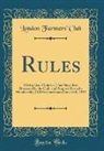 London Farmers Club, London Farmers' Club - Rules