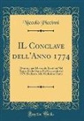 Niccolò Piccinni - IL Conclave dell'Anno 1774