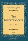 Unknown Author - The Knickerbocker, Vol. 41