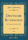 Julius Rodenberg - Deutsche Rundschau, Vol. 8