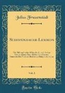 Julius Frauenstädt - Schopenhauer-Lexikon, Vol. 1