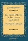 Sandro Botticelli - Les Chefs-d'OEuvre de Botticelli (1446-1510)