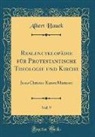 Albert Hauck - Realencyklopädie für Protestantische Theologie und Kirche, Vol. 9