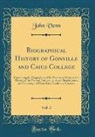 John Venn - Biographical History of Gonville and Caius College, Vol. 3