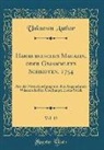 Unknown Author - Hamburgisches Magazin, oder Gesammlete Schriften, 1754, Vol. 13