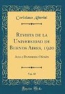 Coriolano Alberini - Revista de la Universidad de Buenos Aires, 1920, Vol. 45
