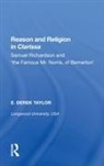 Taylor, E. Derek Taylor, Taylor E. Derek - Reason and Religion in Clarissa