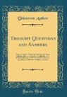 Unknown Author - Thought Questions and Answers