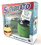 Sue Hendra, Sue Linnet Hendra, Hendra Sue, Paul Linnet, Linnet Paul, Paul Linnet - Supertato: Evil Pea Rules Book and Soft Toy