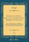 Virgil Virgil - Aeneidea, or Critical, Exegetial, and Aesthetical Remarks on the Aeneis, Vol. 2