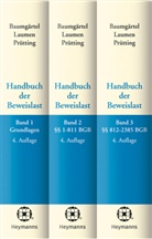 Gottfried Baumgärtel, Hans Willi Laumen, Hans-Willi Laumen, Hanns Prütting, Han Willi Laumen, Hans Willi Laumen - Handbuch der Beweislast (Bundle Bände 1-3)