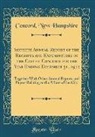 Concord New Hampshire - Sixtieth Annual Report of the Receipts and Expenditures of the City of Concord for the Year Ending December 31, 1912