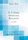 Albert Warren Ferris - N. Y. State Hospitals Bulletin, Vol. 4