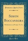 Francesco Maria Piave - Simon Boccanegra