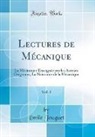 Émile Jouguet - Lectures de Mécanique, Vol. 1