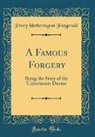 Percy Hetherington Fitzgerald - A Famous Forgery