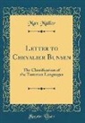 Max M¿Ller, Max Müller - Letter to Chevalier Bunsen
