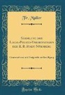 Fr. Müller - Sammlung der Local-Polizei-Verordnungen der R. B. Stadt Nürnberg