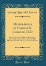George Barrell Cheever - Memorabilia of George B. Cheever, D.D